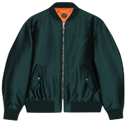 Quilted Satin Jacket